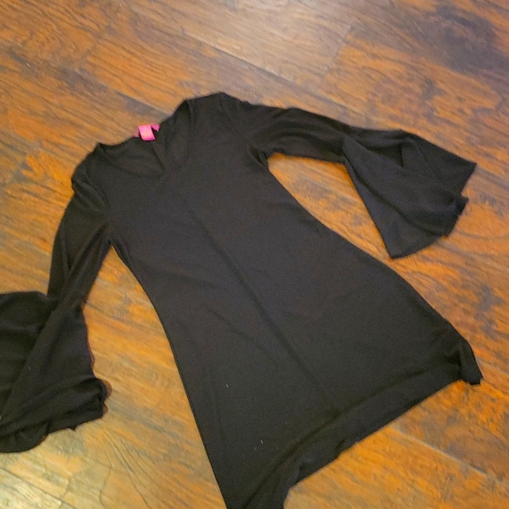CATHERINE MALANDRINO Bell Sleeve Dress
